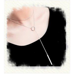 925 Sterling Silver Lariat